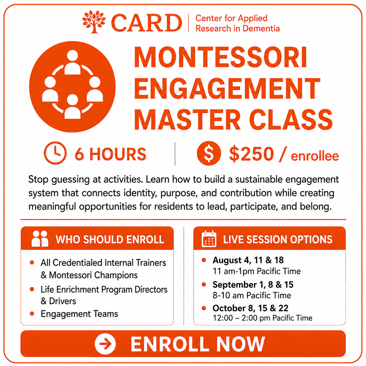 Montessori Engagement Master Class