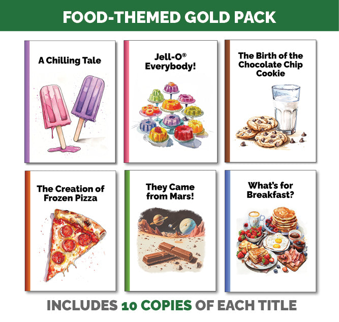 Reading Roundtable Food Themed Pack dementia books