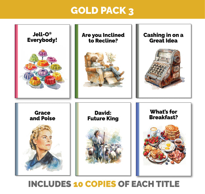 Reading Roundtable Gold Pack 3 dementia books